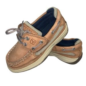 Sperry Kids Brown Moccasins